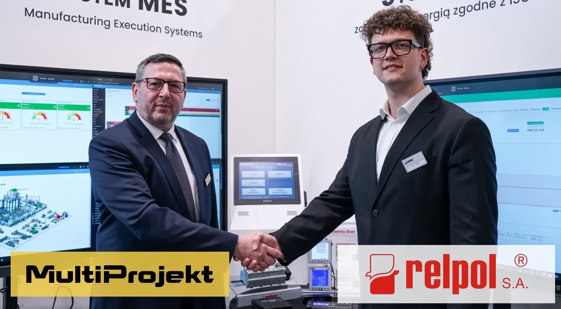 Multiprojekt and Relpol partnership — signing the agreement