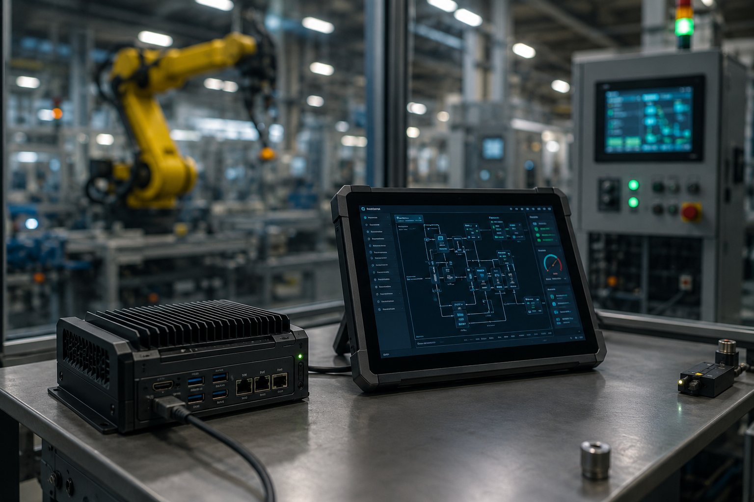 Okładka: Local RAG in the factory: Phi-4 + sqlite-vec on Jetson Orin — an MES assistant without cloud data leakage